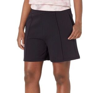 Rebecca Taylor Black Tailored Terry Cloth Shorts Large
